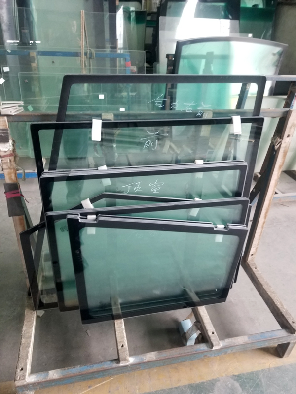 Construction Vehicles Windscreen Side Door Glass All Cab Glass Suppplier From China