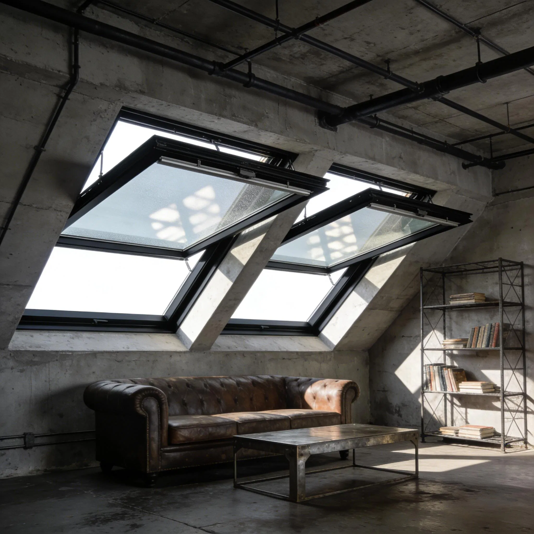 Elegant Skylight 6061-T6 Wood Grain Transfer 1 6mm Thickness