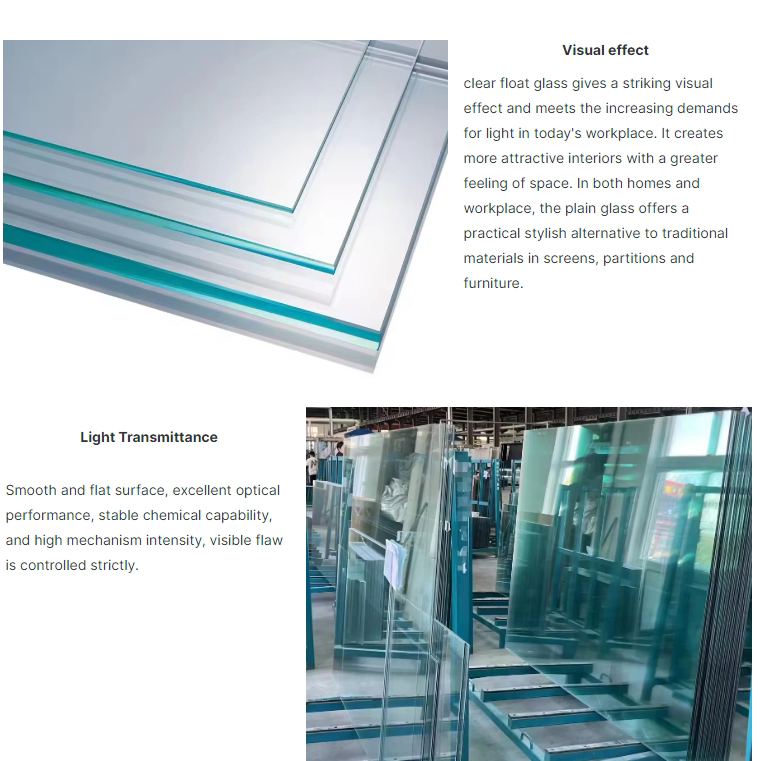6mm 8mm 10mm Customized High Quality Auto Grade Float Tempered Glass with High Security
