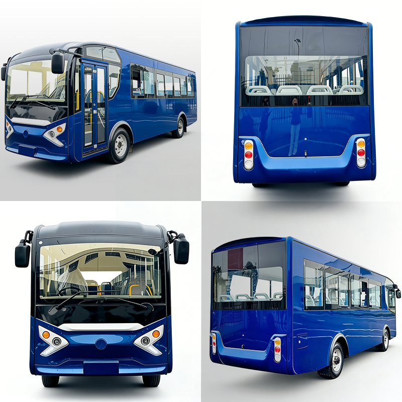 Daod Best Selling Electric Mini Bus High Quality Minibus Factory Wholesale Used Bus for Sale Customizable Minibus Passenger Bus Coach Bus City Bus 23 Seat