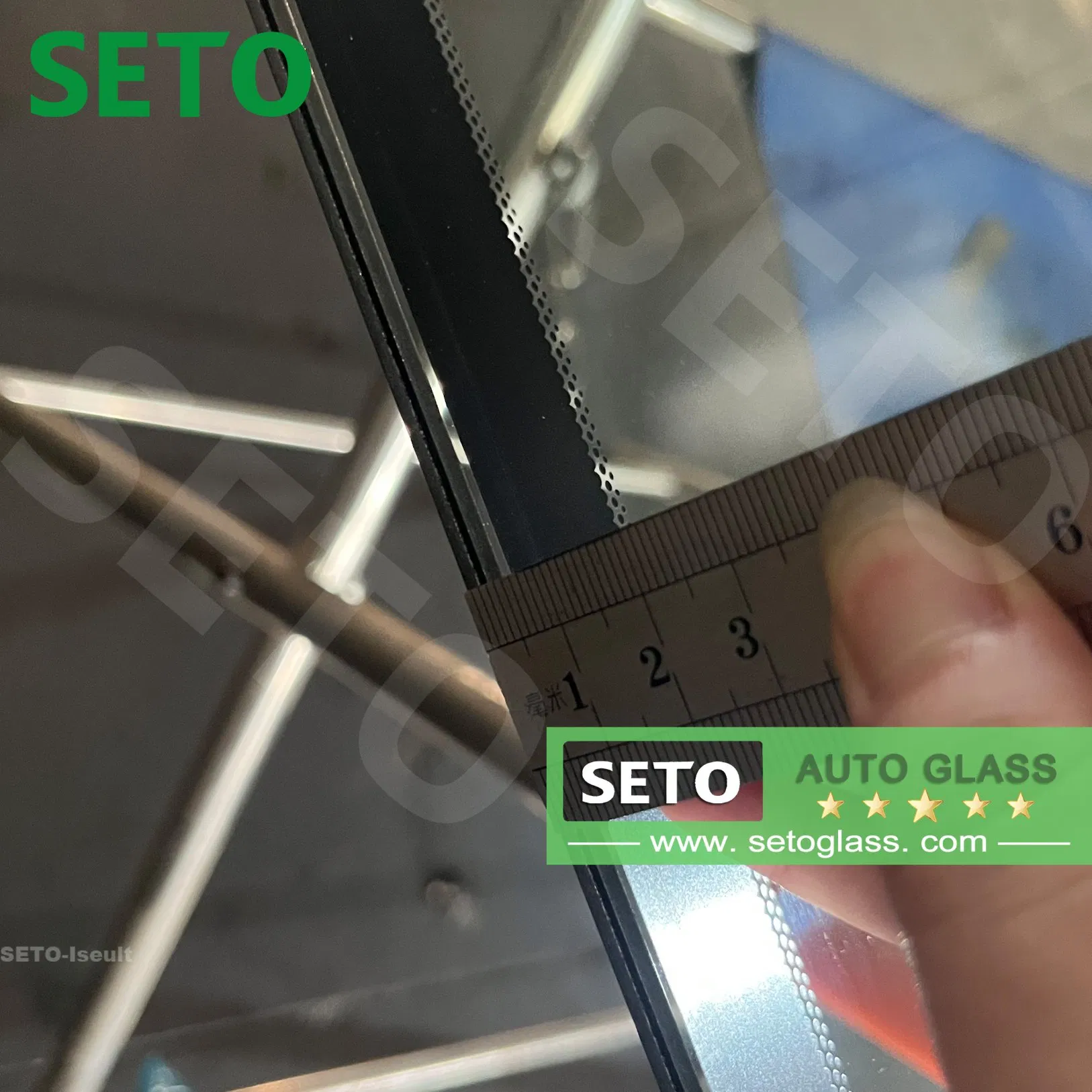 Car Accessorie Auto Glass Sunroof Mirror Side Window Custom Made Axia Windshield Glass