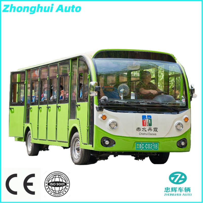 High-Quality Semi Open Bus for Efficient Transportation Solutions