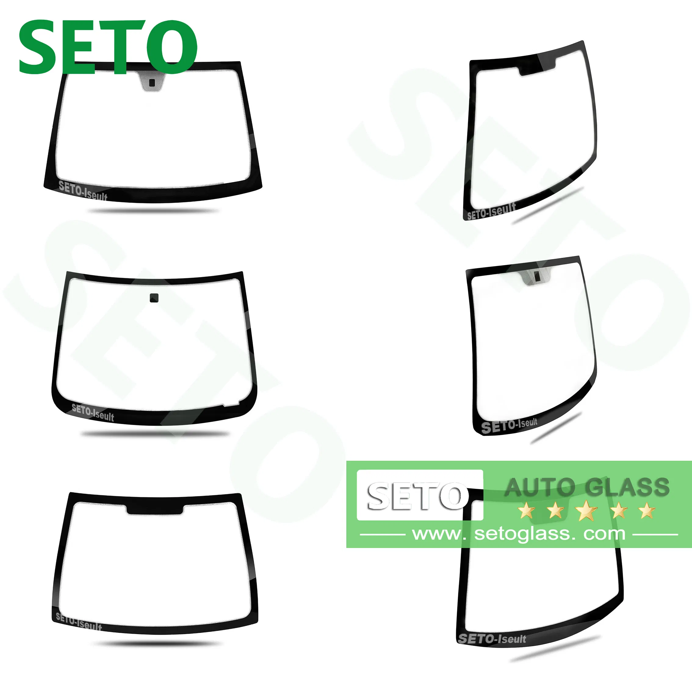 Durable Auto Safety Glass Windshield Windscreen Side Rear Window