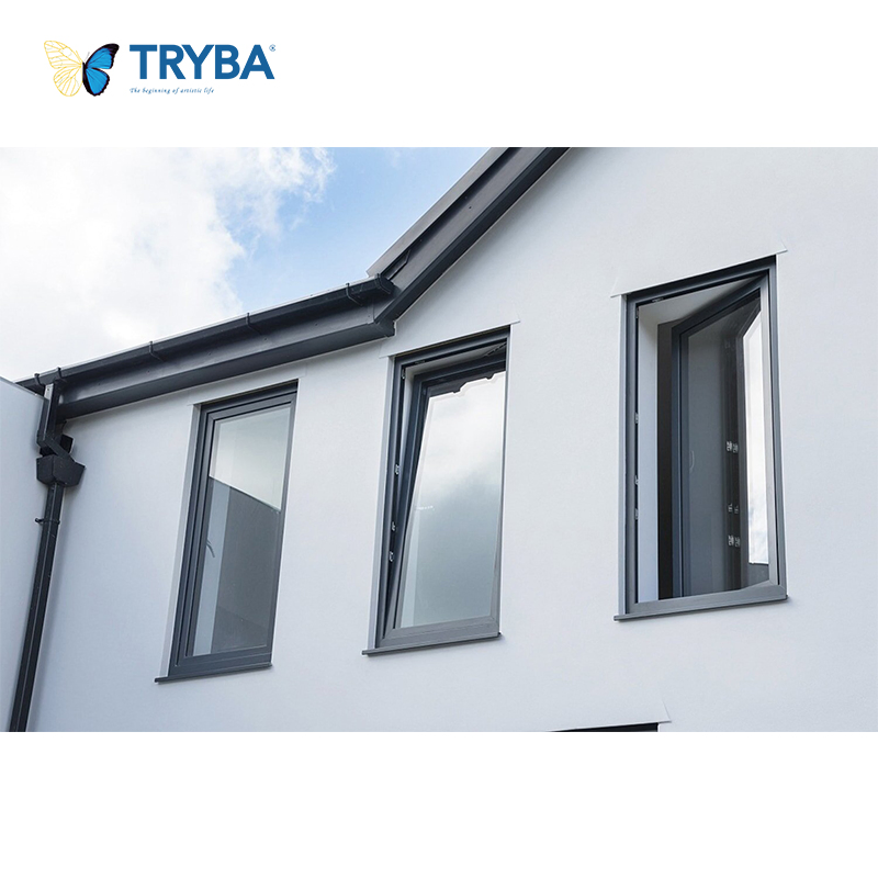 Rain Sensor Equipped Aluminum Tilt and Turn Windows for Weather Adaptability