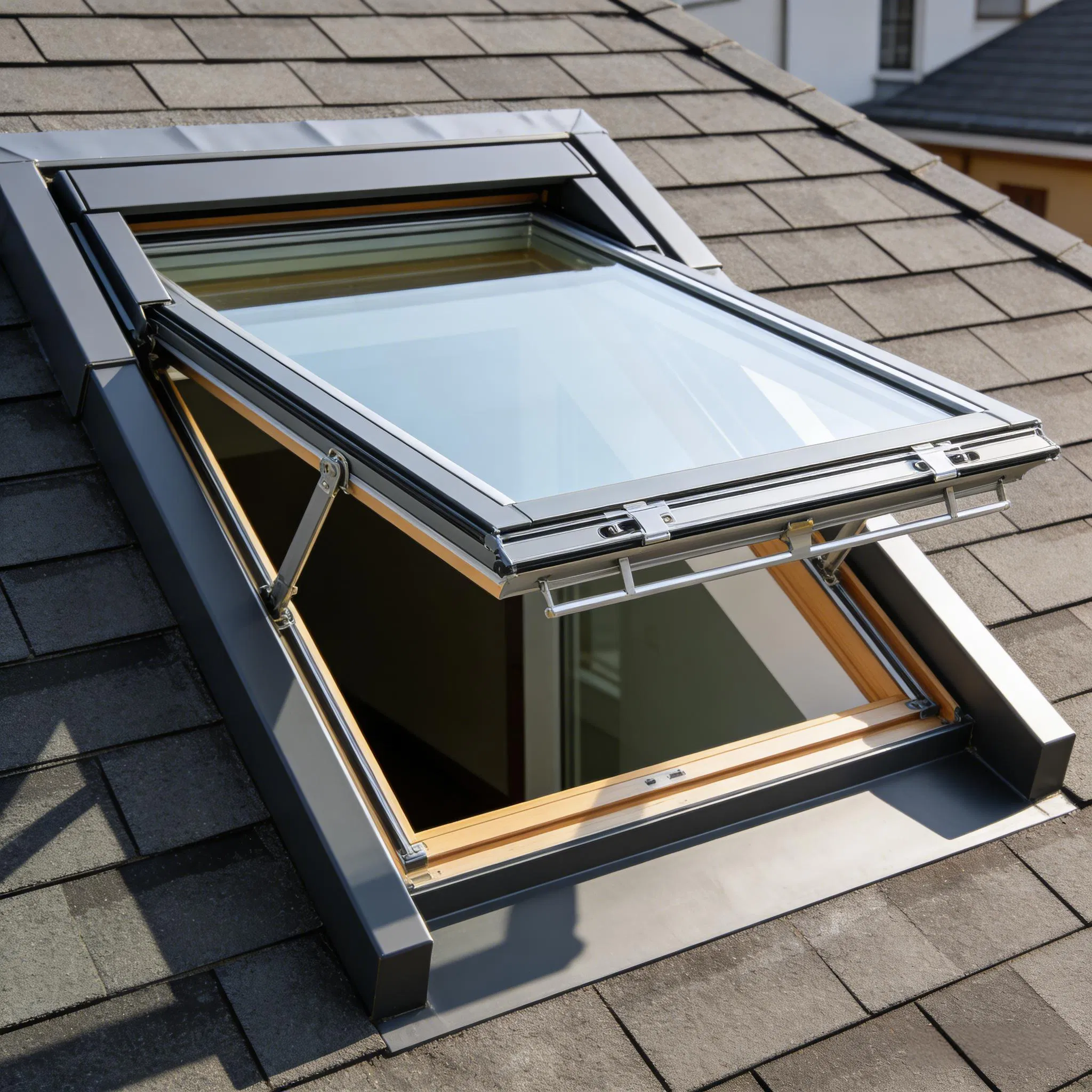 Skylight with 6063-T5 Alloy Anodized Surface 2 0mm Frame Thickness