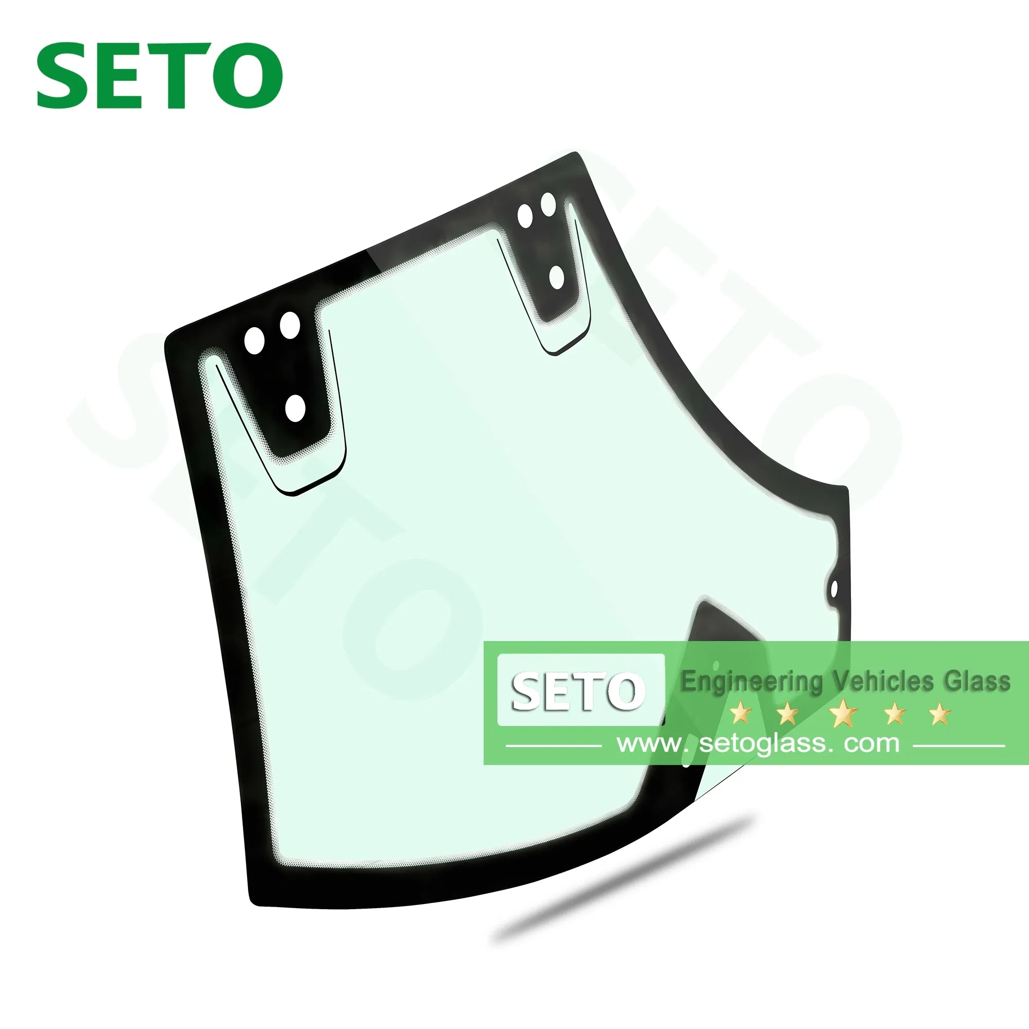 Truck Crane Parts Excavator Cab Glass Crane Cabin Glass for XCMG Crane Parts