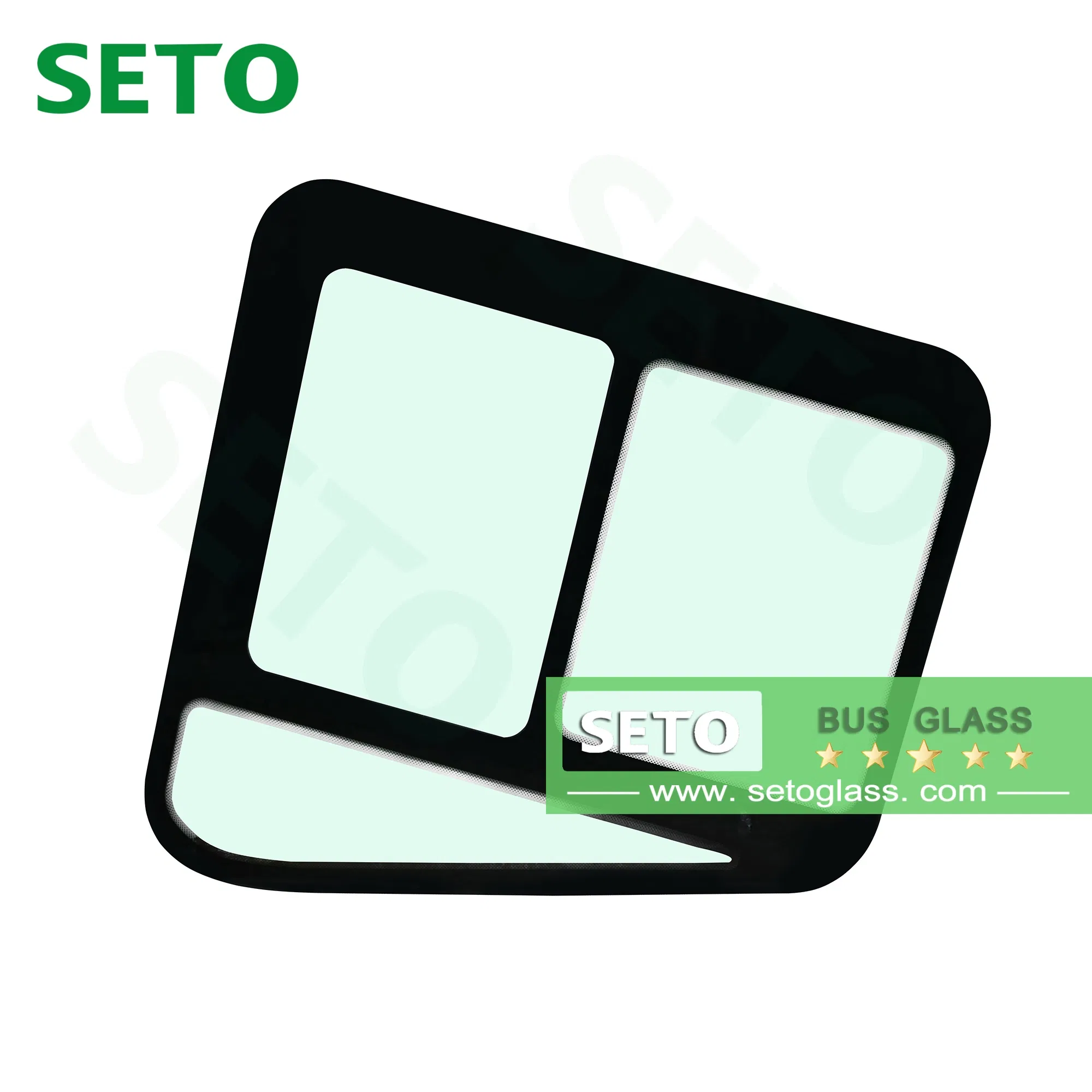 Affordable Wholesale Auto Glass Front Windscreen Passenger Side Window for Kinglong Bus Glass