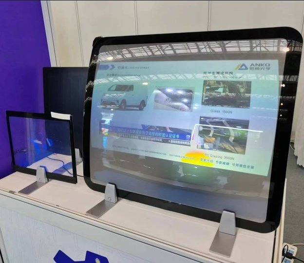 Colorful Shading Canopy Switchable Smart Electronic Skyscreen Dimming Polycarbonate Plastic Glass