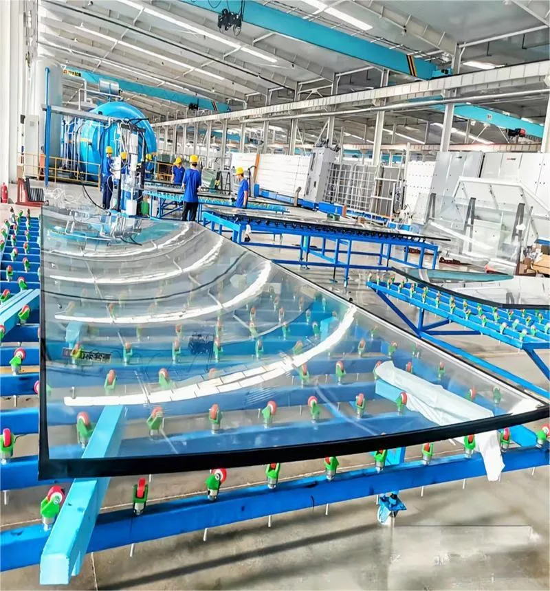 Chamfered Edges Glass