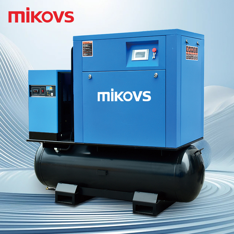 4-in-1 silent Industrial Air Compressor 15kw Intergrated Fixed Speed Screw Air Compressor