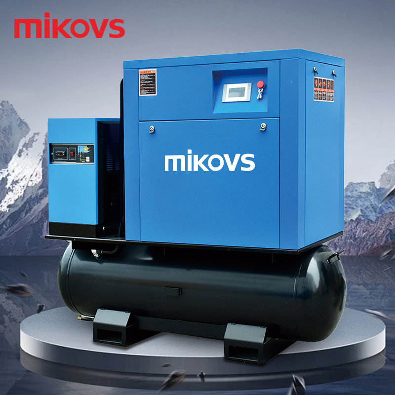 4-in-1 silent Industrial Air Compressor 15kw Intergrated Fixed Speed Screw Air Compressor