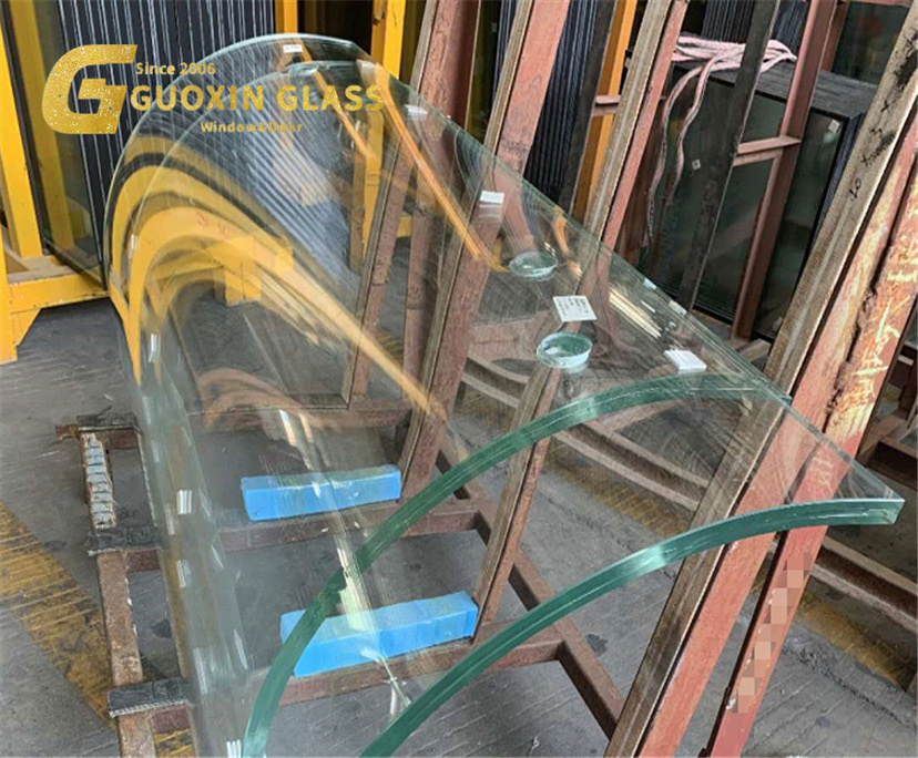 Curved Tempered Glass Solar Building Decoration-Versatile Bathrooms High Quality