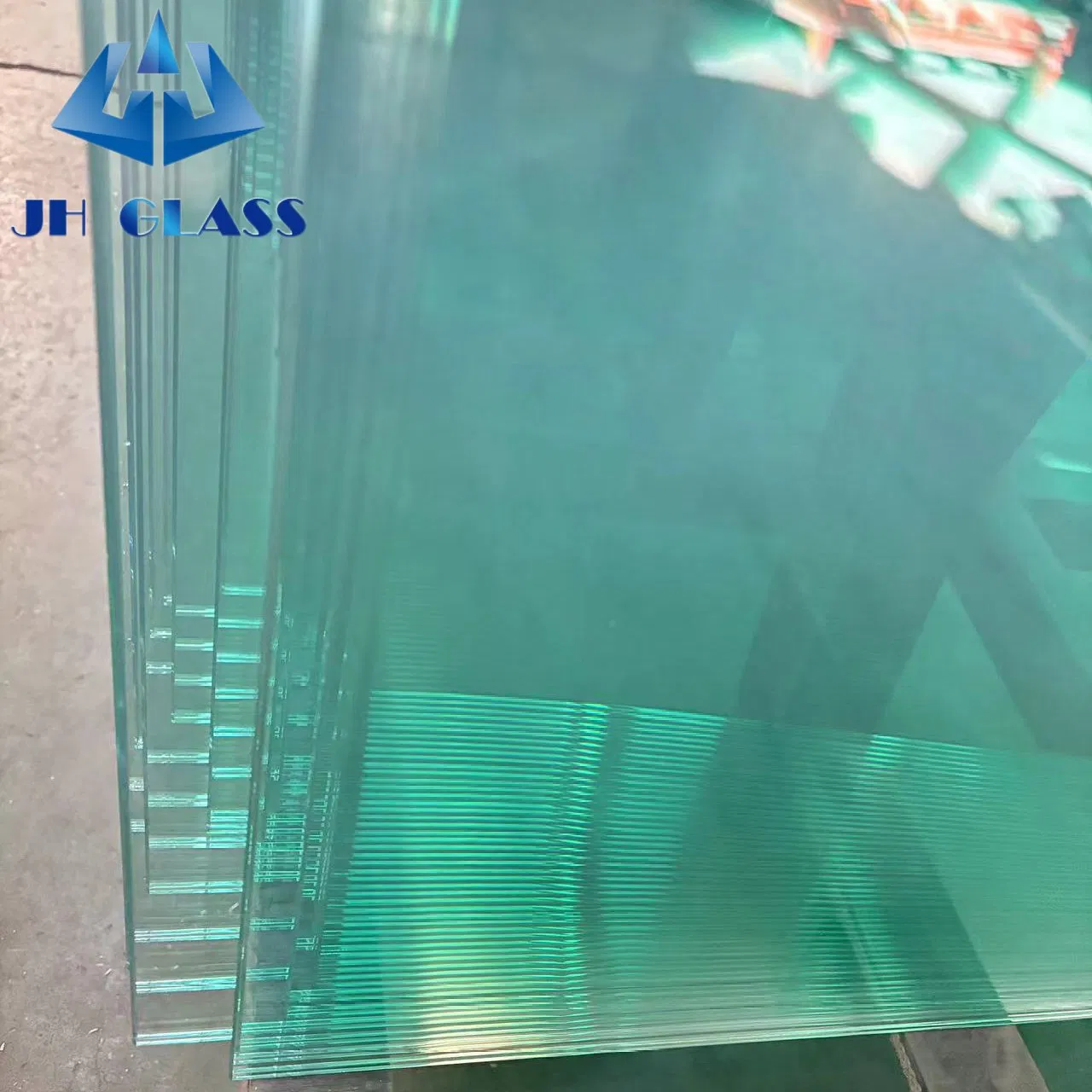 3-8mm Toughened Laminated Glass for Car Sunroof Transparent Material