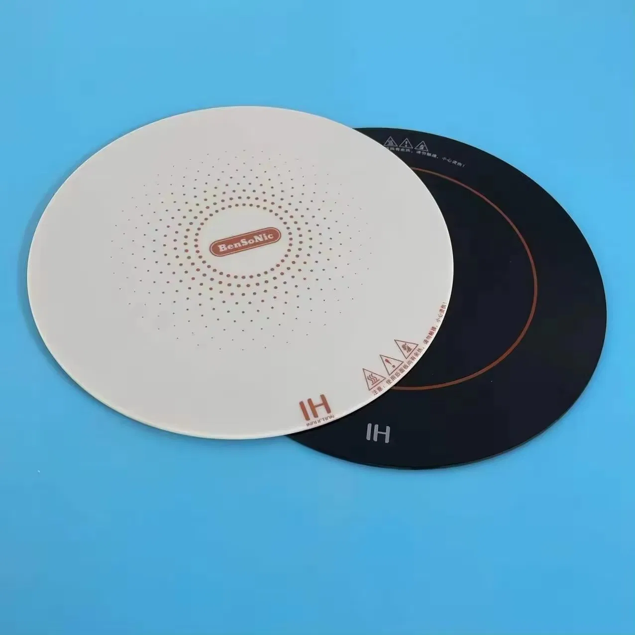 Custom Design 6mm Black Ceramic Glass for Induction Hobs