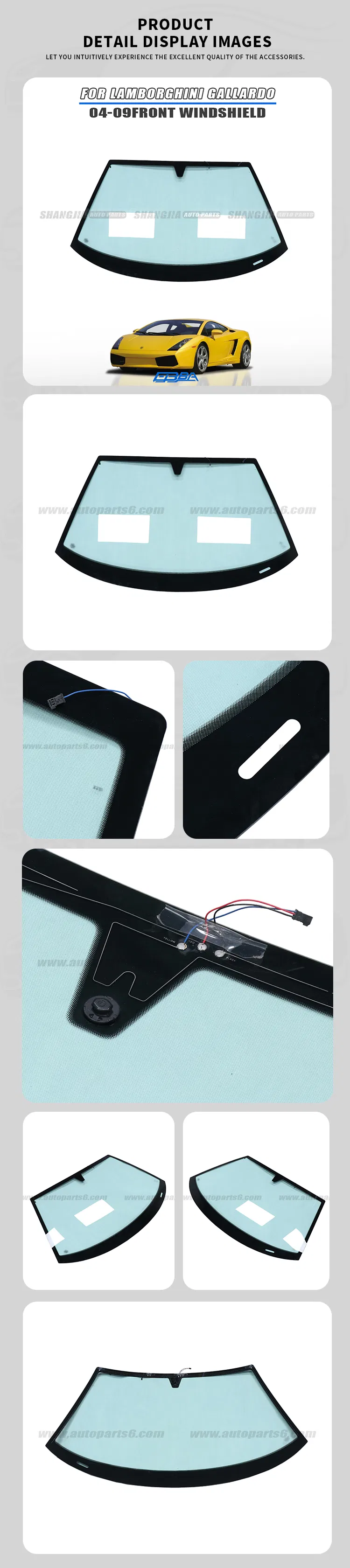 Detailed Windshield View