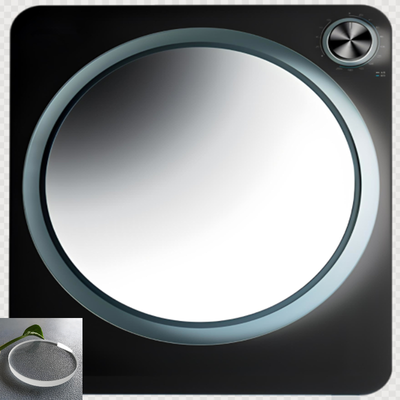 Impact-Resistant White Color Printed Coating Glass for Clothes Dryers