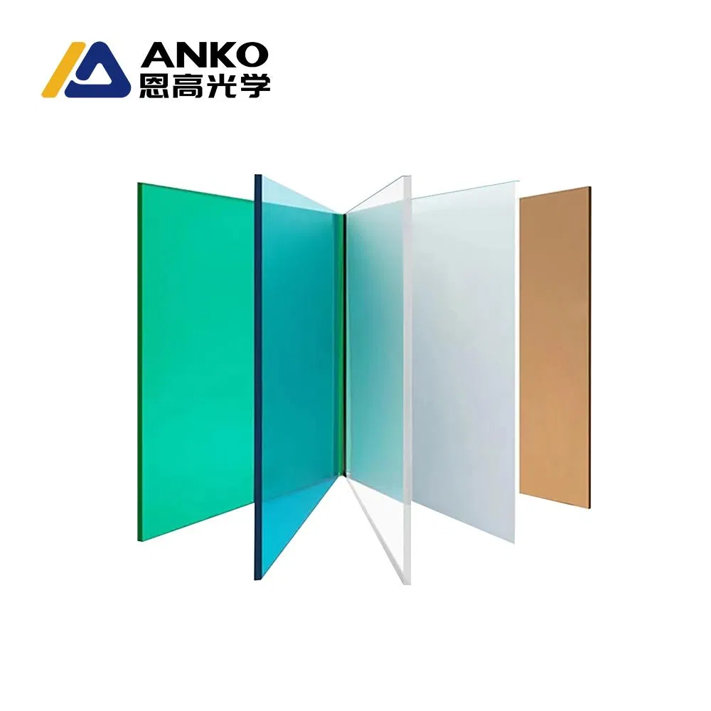 Weather Proof UV Coating Polycarbonate Glass for Narrow Subways Stations Entrance