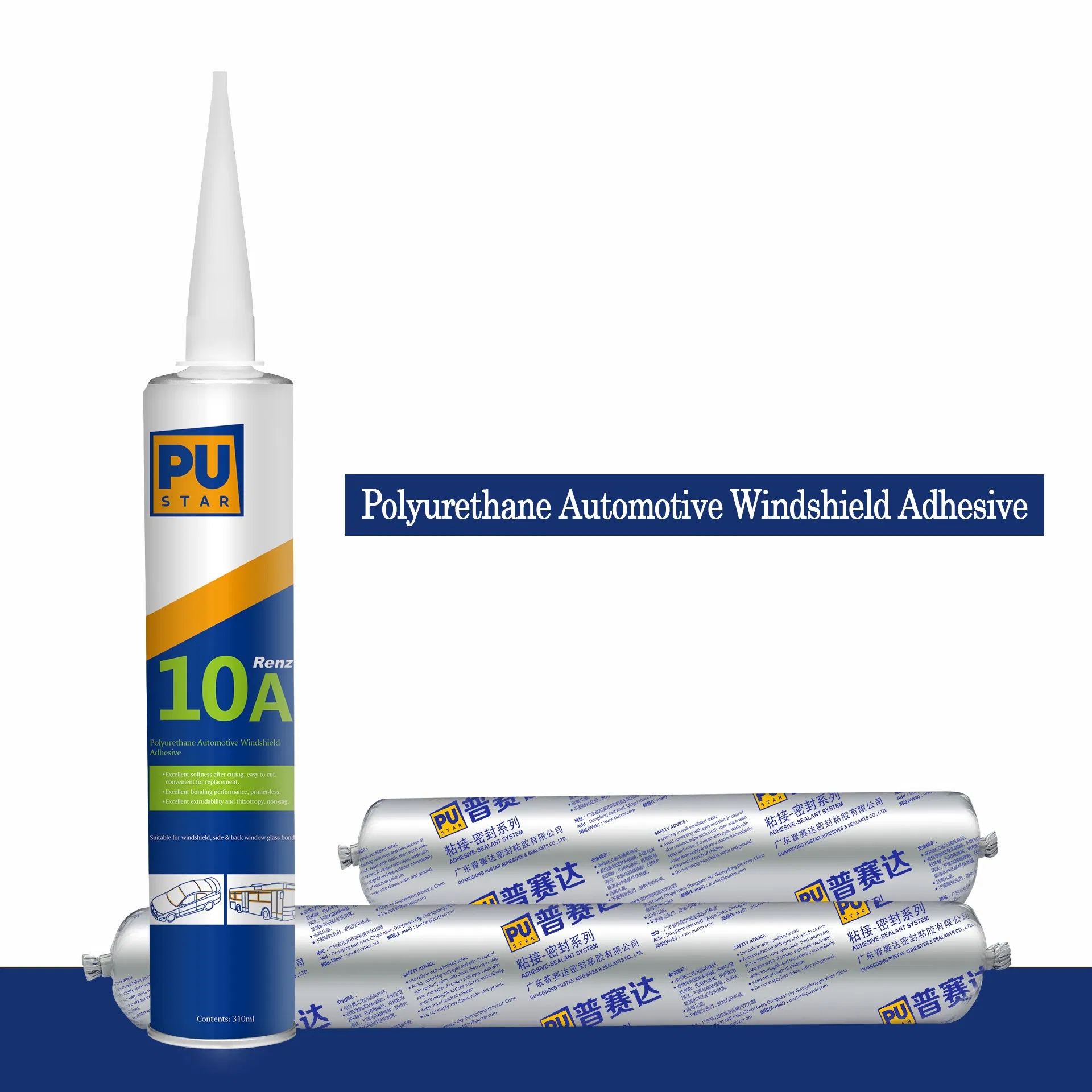 Auto Glass Sealant Polyurethane Automotive Adhesive Sealants Renz10A