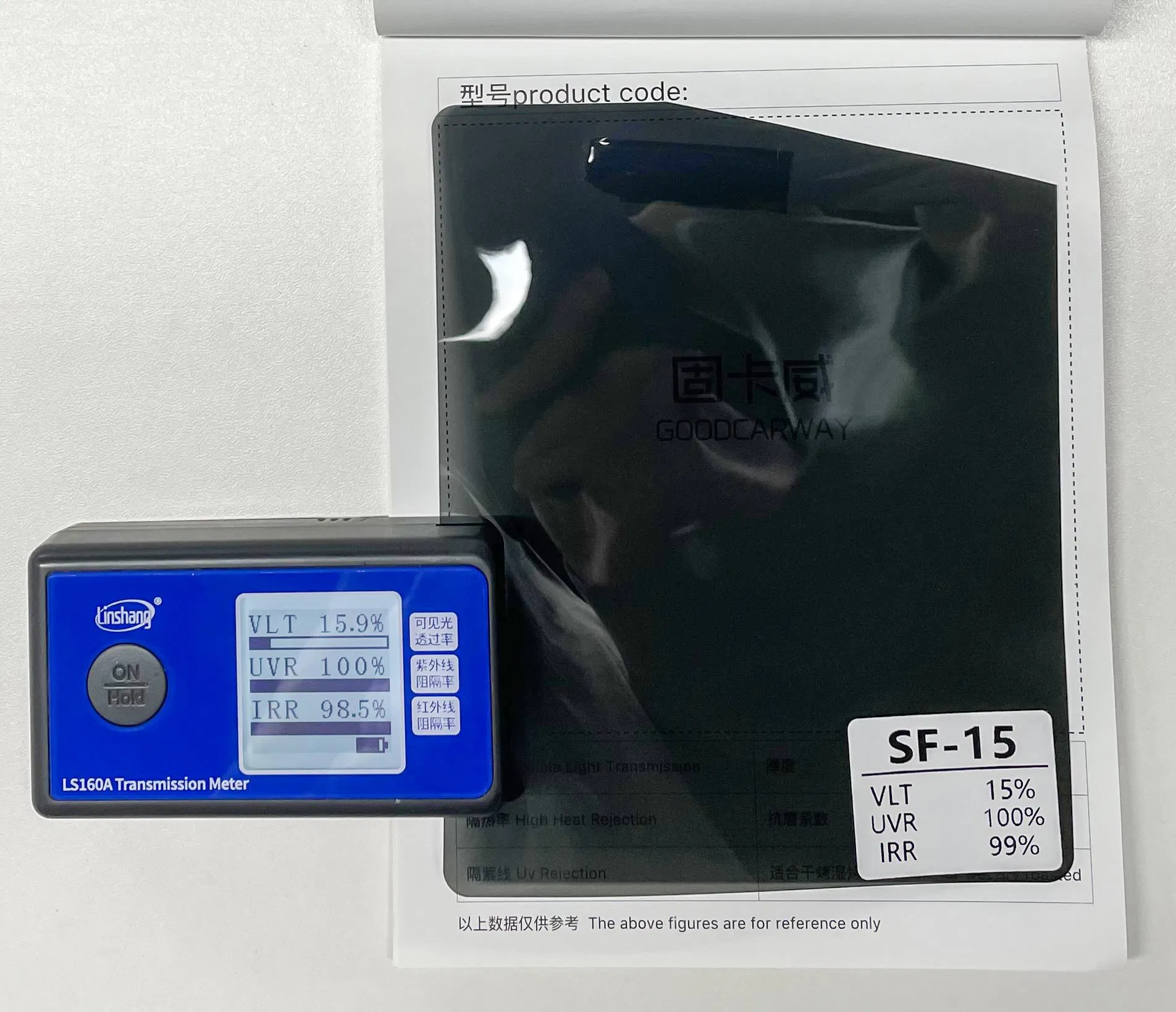 Electrochromic Smart Tint Film for Car Window 100cm X 30m Car Window Tint Film 4mil Solar Control Car Window Tint Film