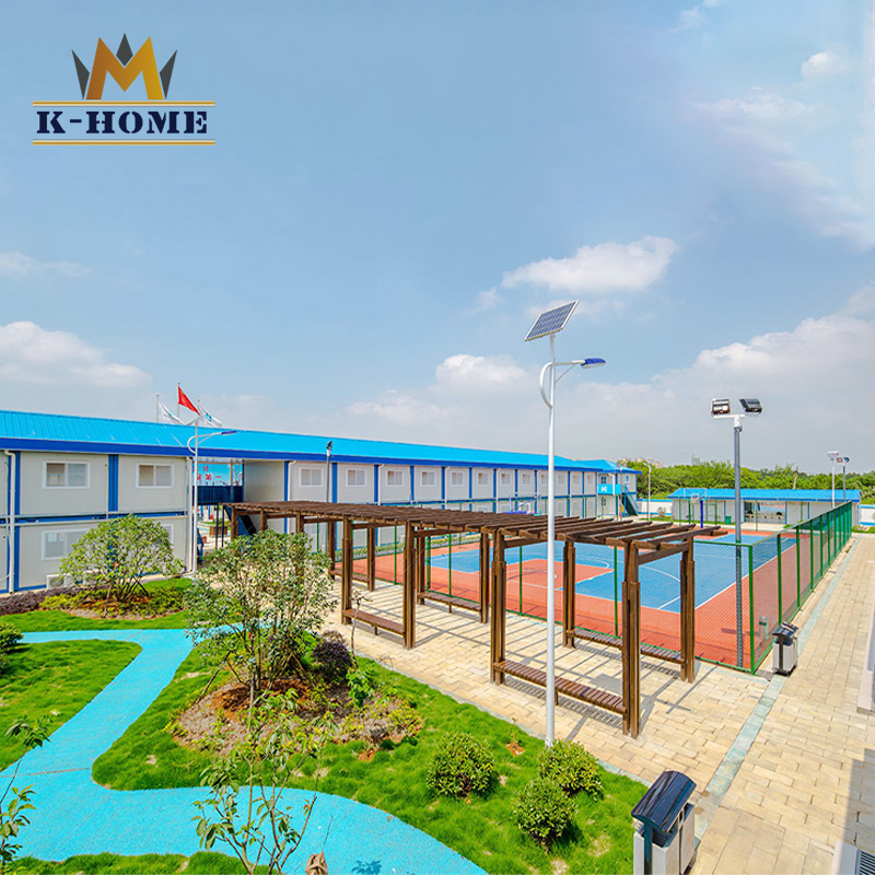 Prefabricated Living Unit 20FT Expandable Modular Shipping Container House for Construction Site