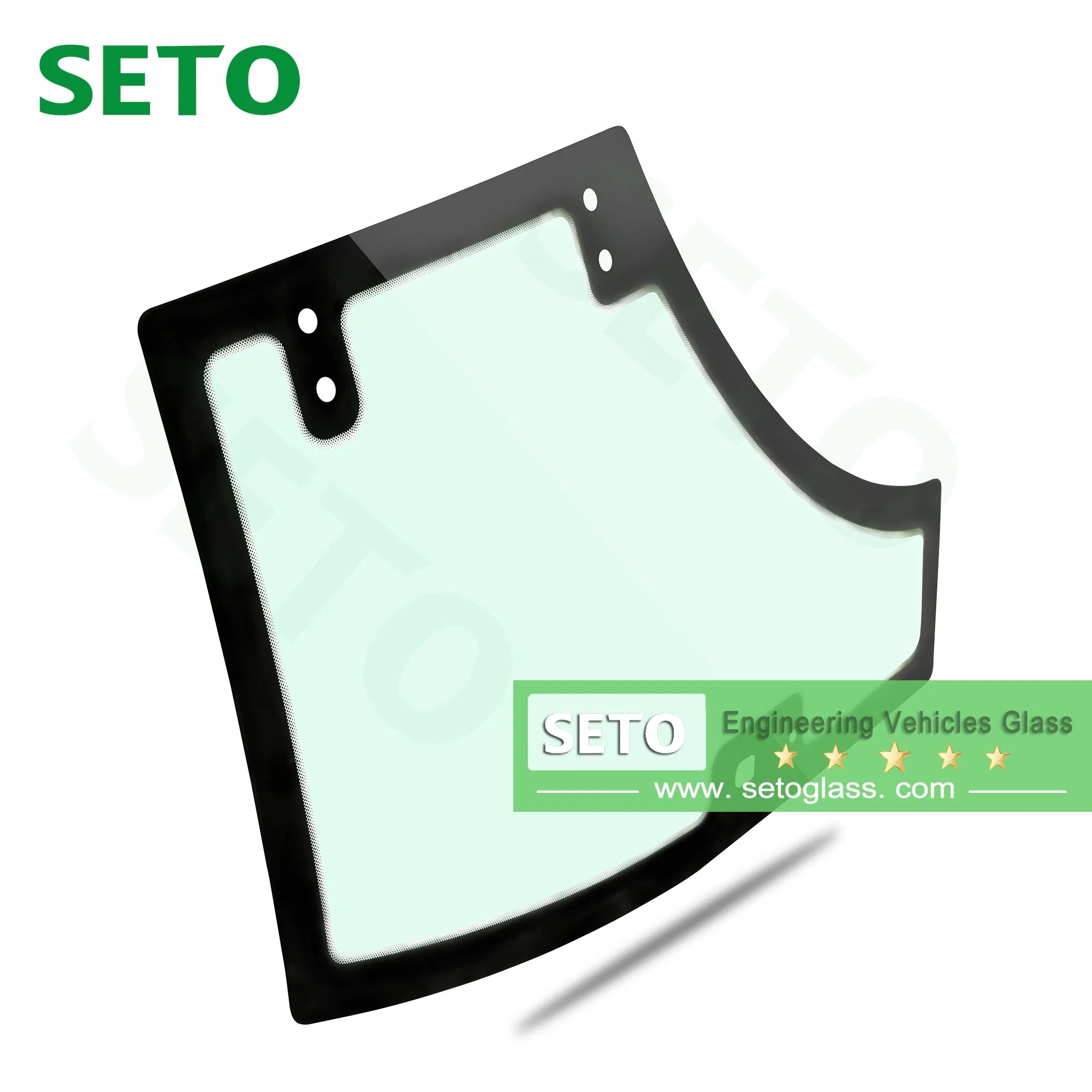 Truck Crane Parts Excavator Cab Glass Crane Cabin Glass for XCMG Crane Parts