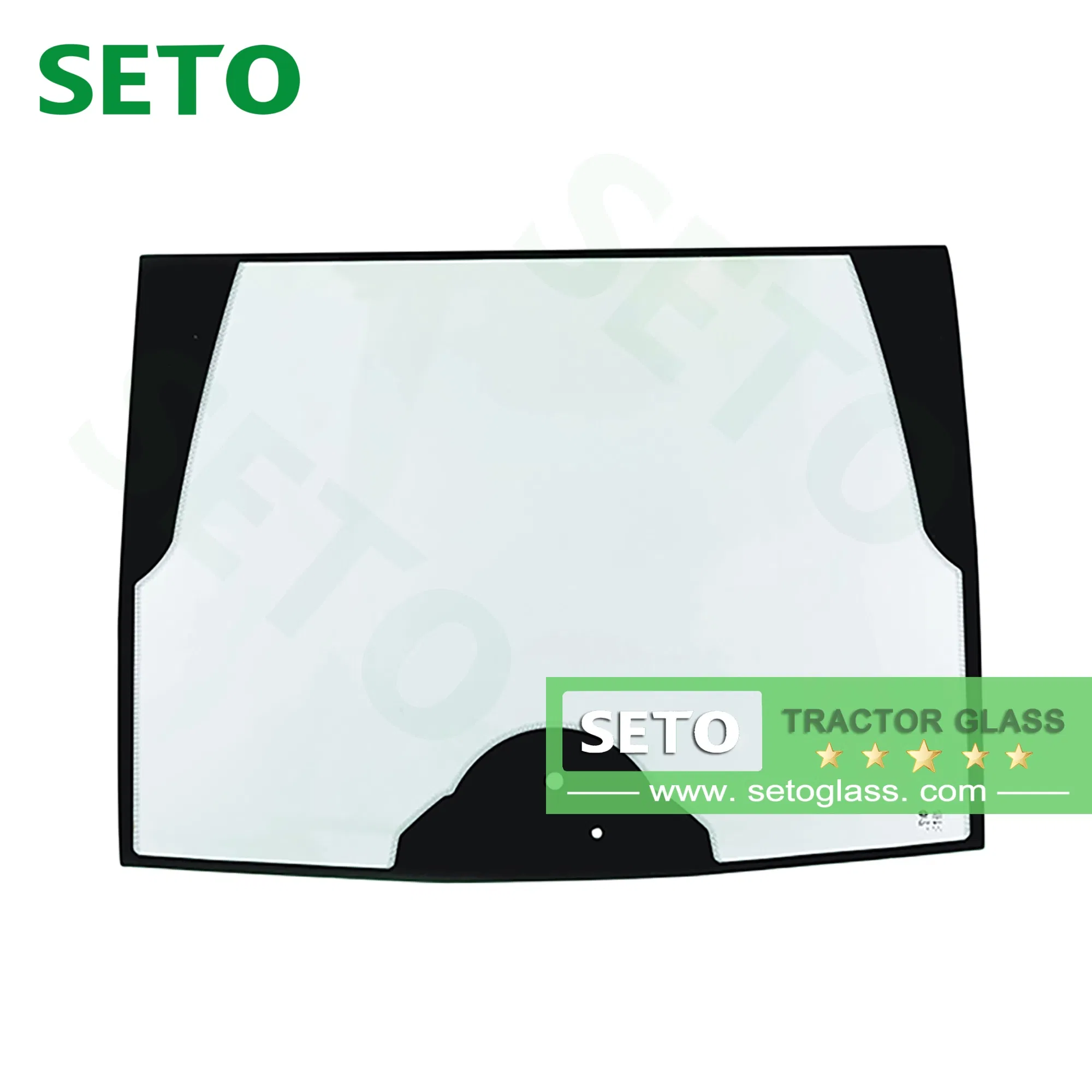 High Quality Tractor Front Windshield Cab Glass Fixed Side Window Tractor Glass