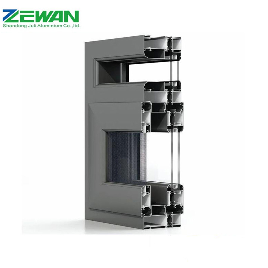 Factory Price Building Material Aluminium Alloy Extrusion Frame Thermal Break Aluminum Profile for Sliding /Folding/ Casement / Fixed / Shutters / Door/ Window