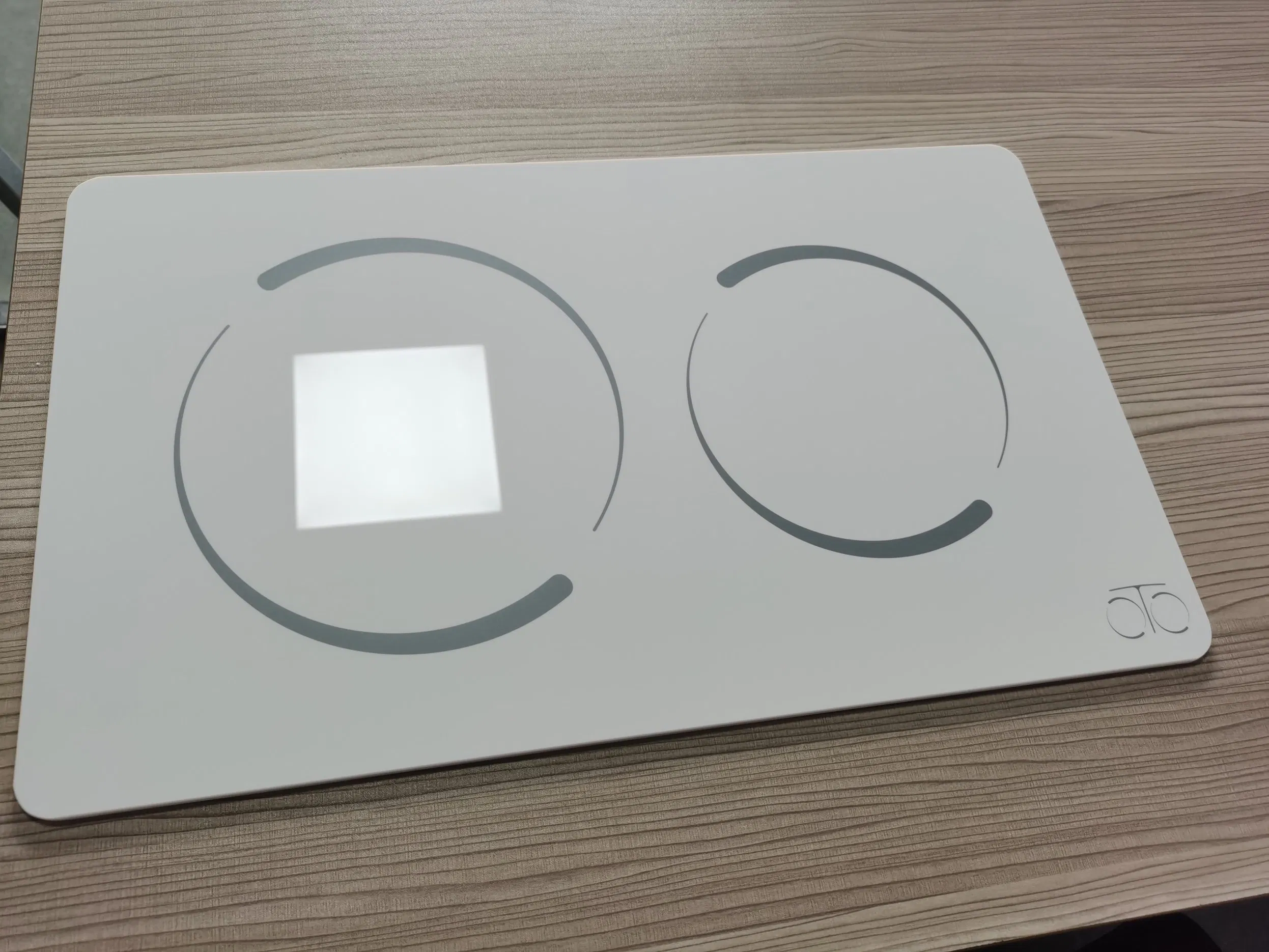 White Ceramic Glass for Cooktop Induction Cooker