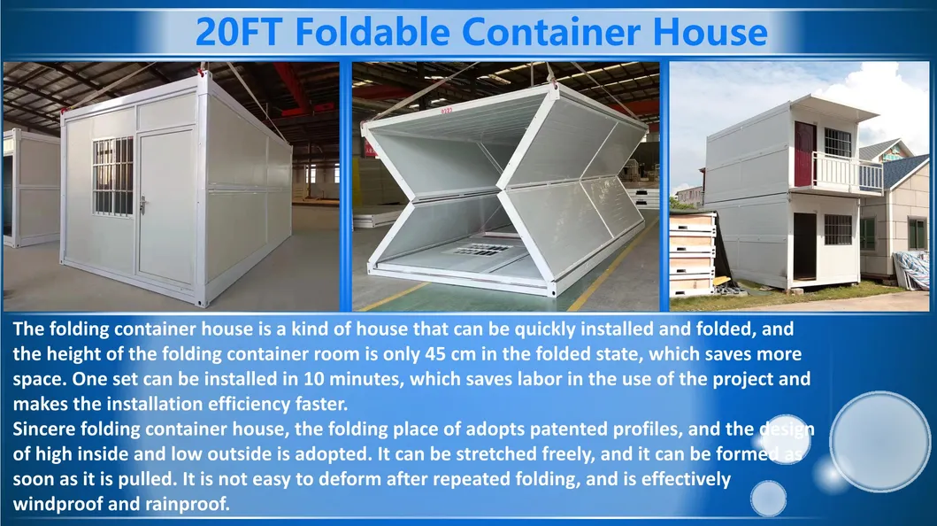 Foldable Container House View 1