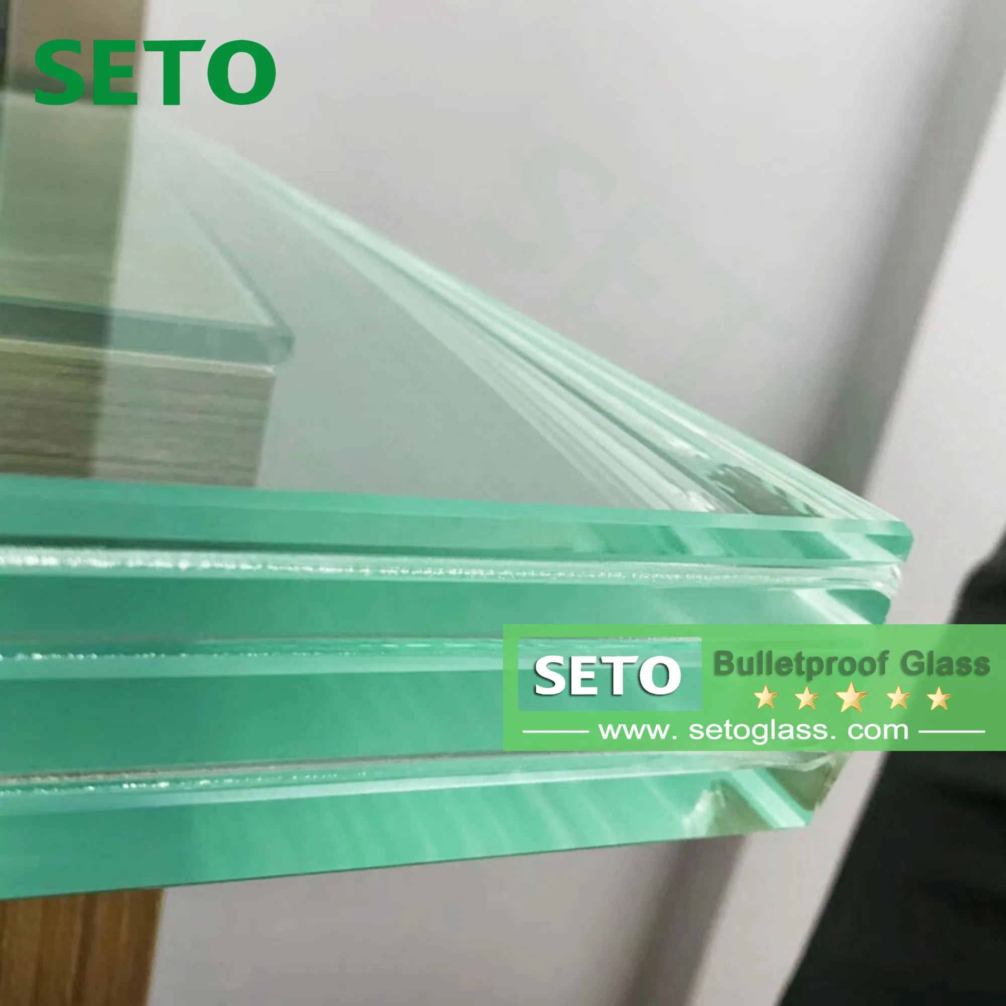 High Safety Armored Vehicle Windshield Bulletproof Laminated Auto Glass