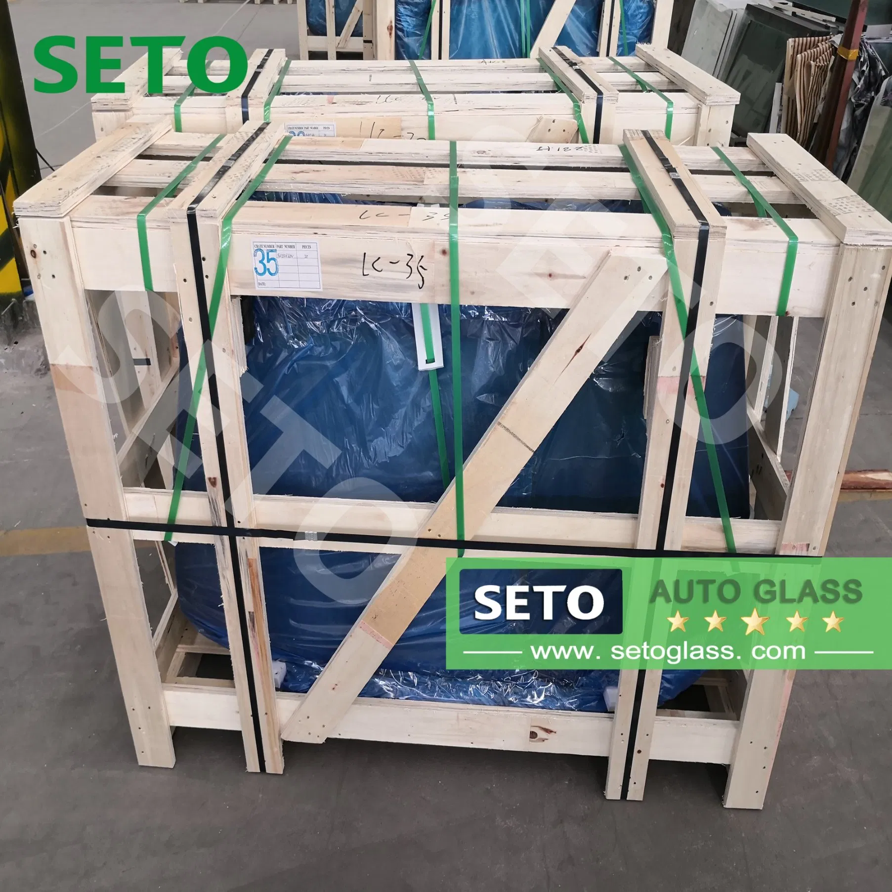 Safety Auto Sunroof Parts Glass of Auto Car / Bus / Truck / SUV / Sedan