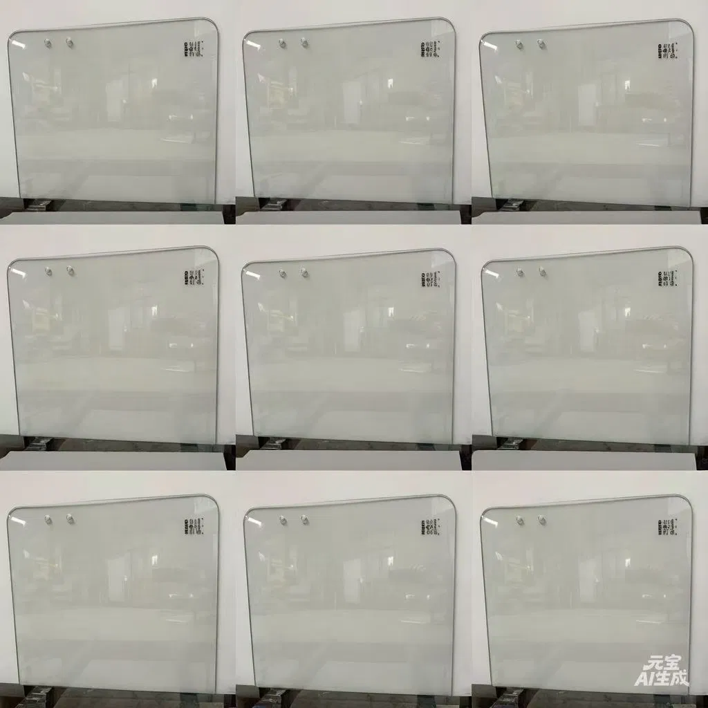 Wear Resistant Engineering Grade Solid Panel Construction Machinery Tempered Glass for Road Machinery