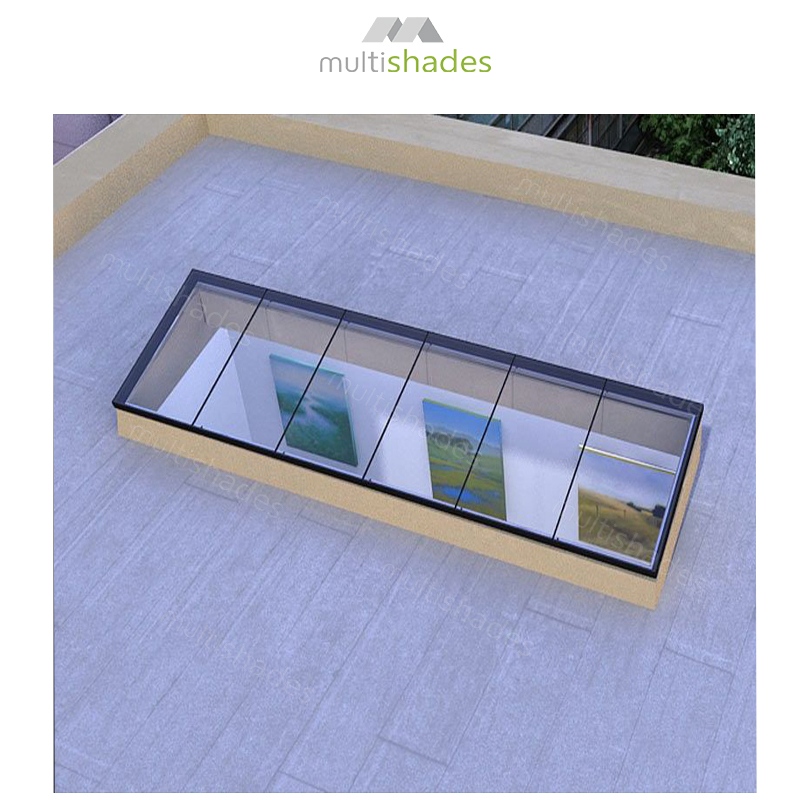 Multishades Aluminium Window Laminated Tempered Glass Skylight Colorado High-Altitude Climate Thermal Insulation Cold Resistance Aluminum Window Glass Custom