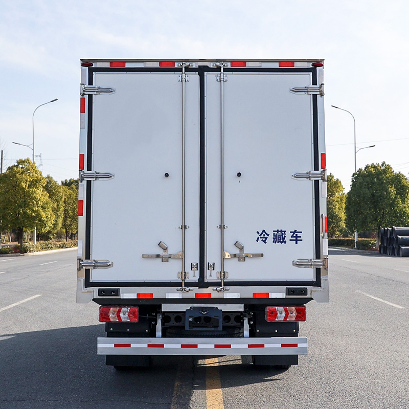 JAC Sinotruk Shacman Freezer Van Refrigerated Box Cargo Truck for Food Transport
