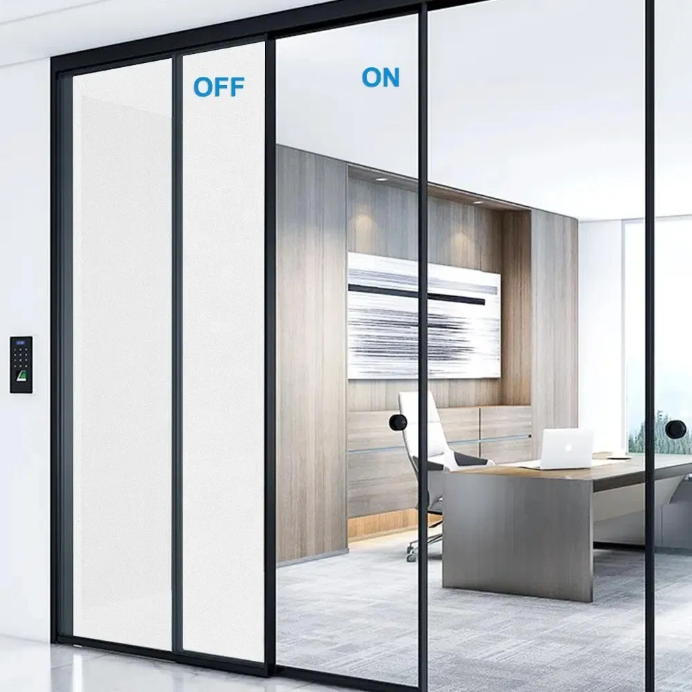 Smart Tint Electrochromic Dimming Smart Glass Pdlc Film for Office Window Wall Building