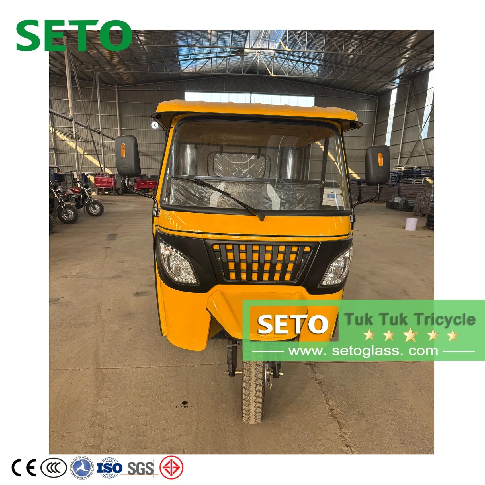 High-Quality Laminated Bajaj Glass 5mm for Indian Auto Rickshaws