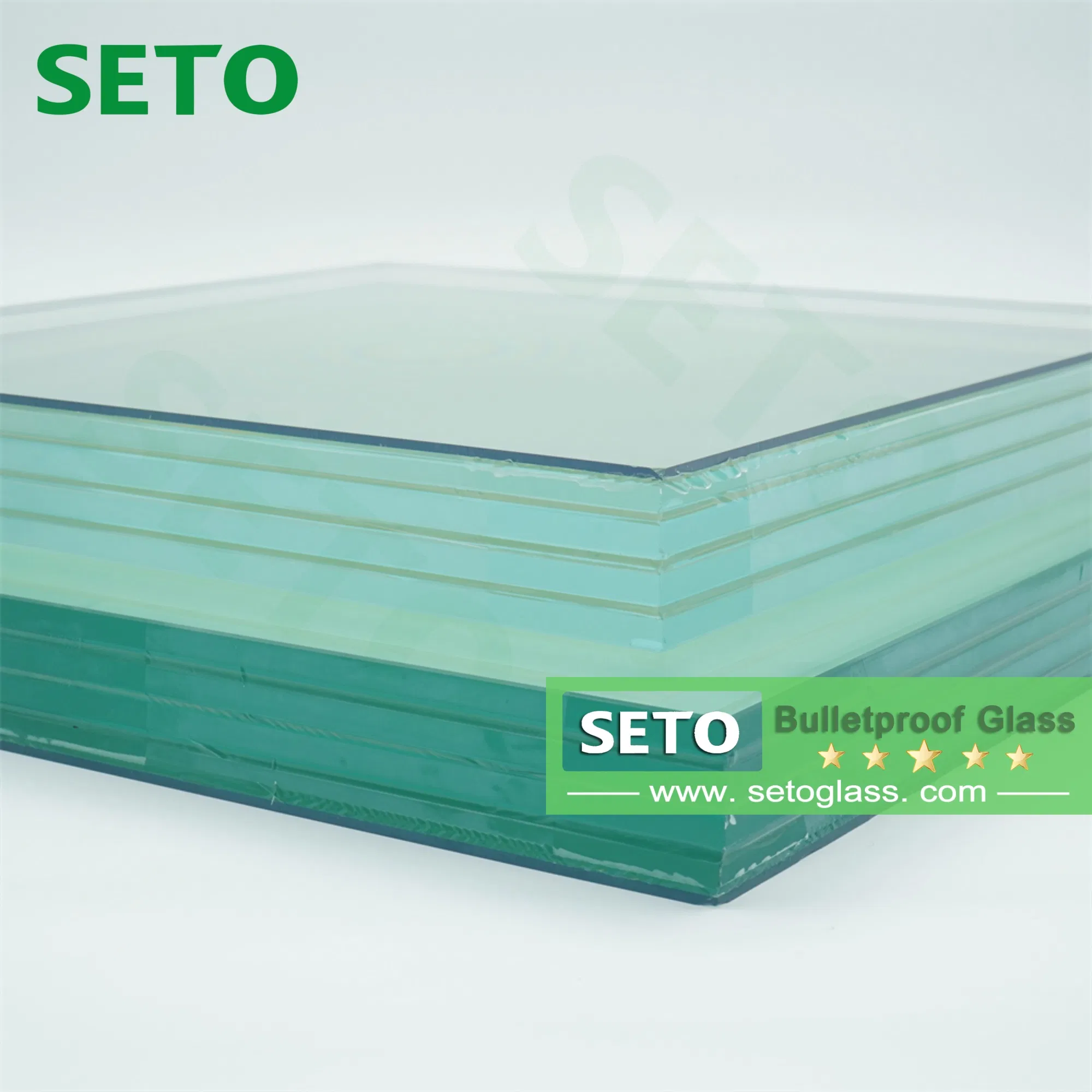 High Safety Armored Vehicle Windshield Bulletproof Laminated Auto Glass