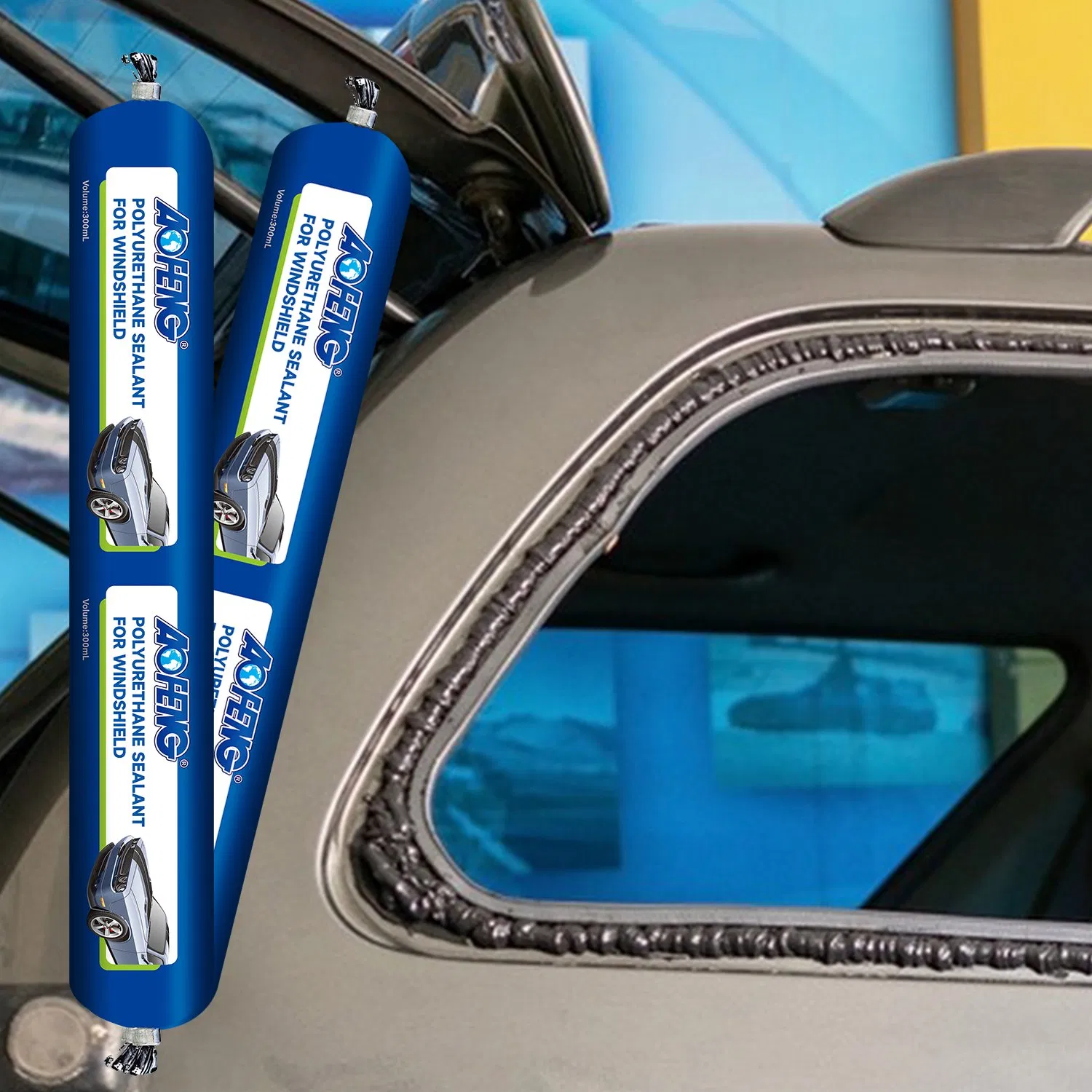 Premium Polyurethane Sealant for Auto Glass Repair and Replacement