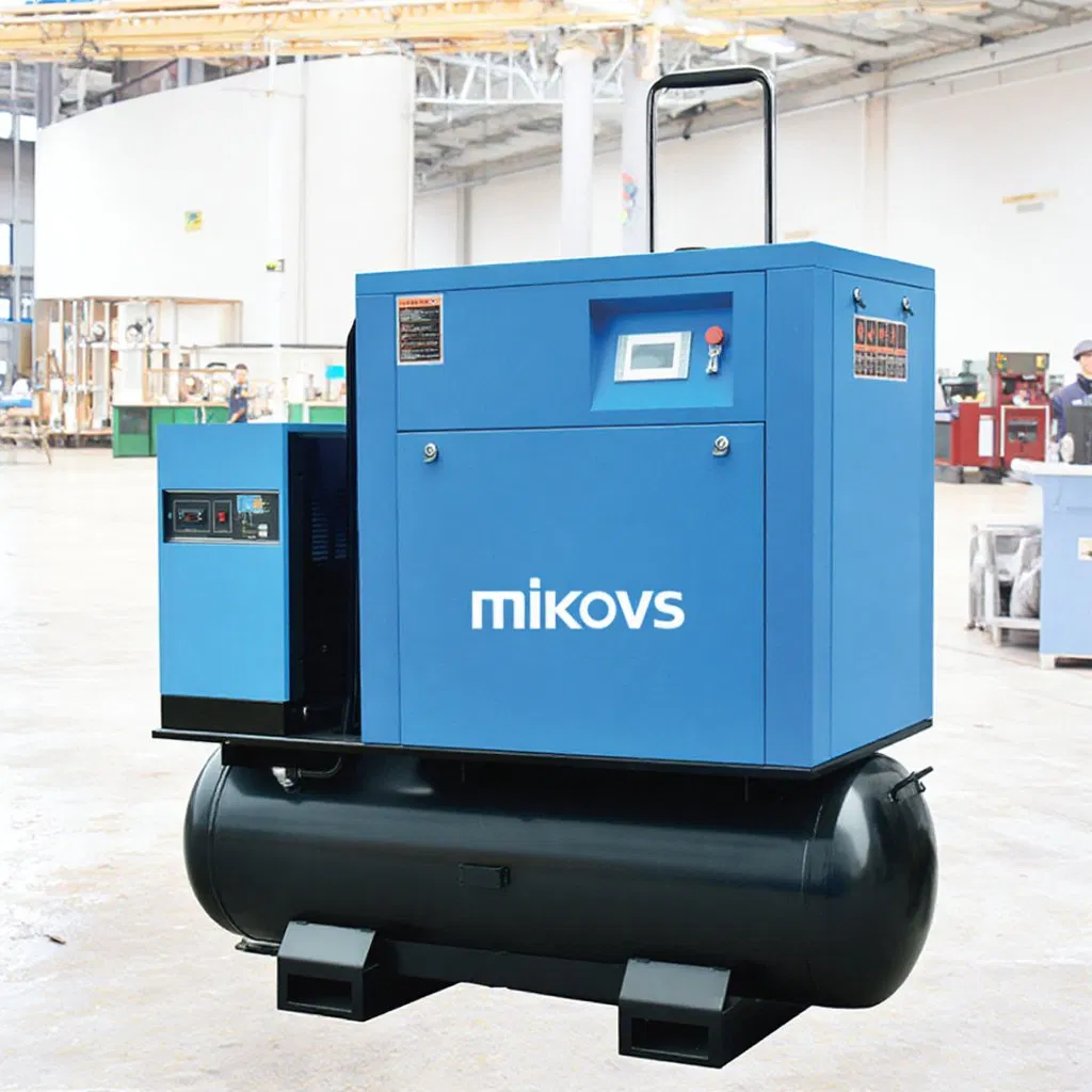 4-in-1 silent Industrial Air Compressor 15kw Intergrated Fixed Speed Screw Air Compressor