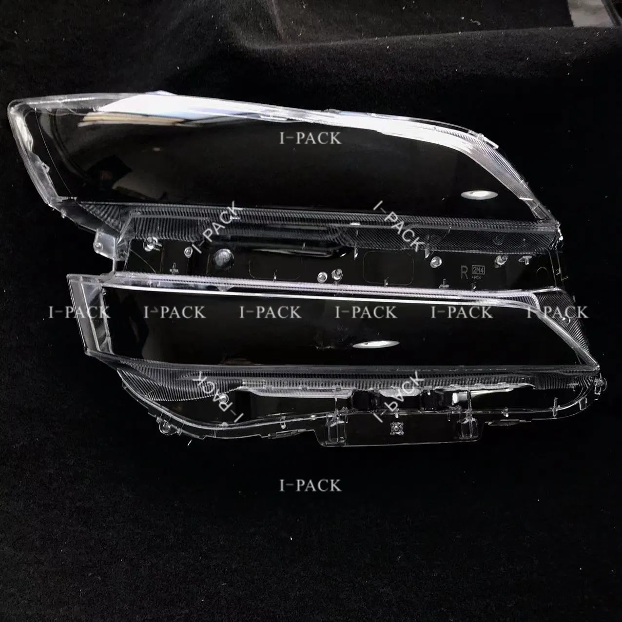 Car Headlight Cover Lens Glass for Toyota Vellfire 2015-2018 PC Lampshade Clear Shell