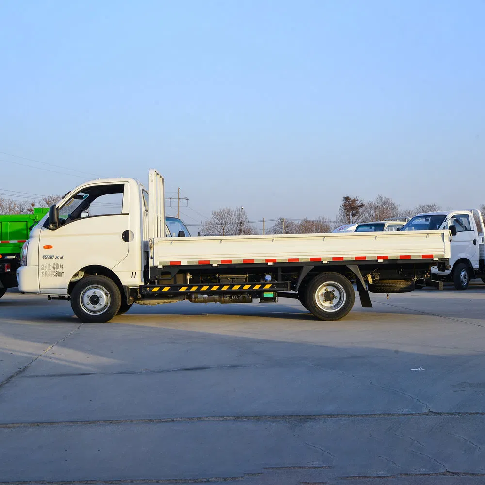 Environmentally Friendly Kmc1035D4 Diesel-Type Transport Flatbed Truck for Short-Distance Delivery