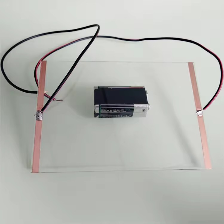 3.2mm ITO Coated Conductive Heated Glass with Bus Bar Coating for Electric Oven