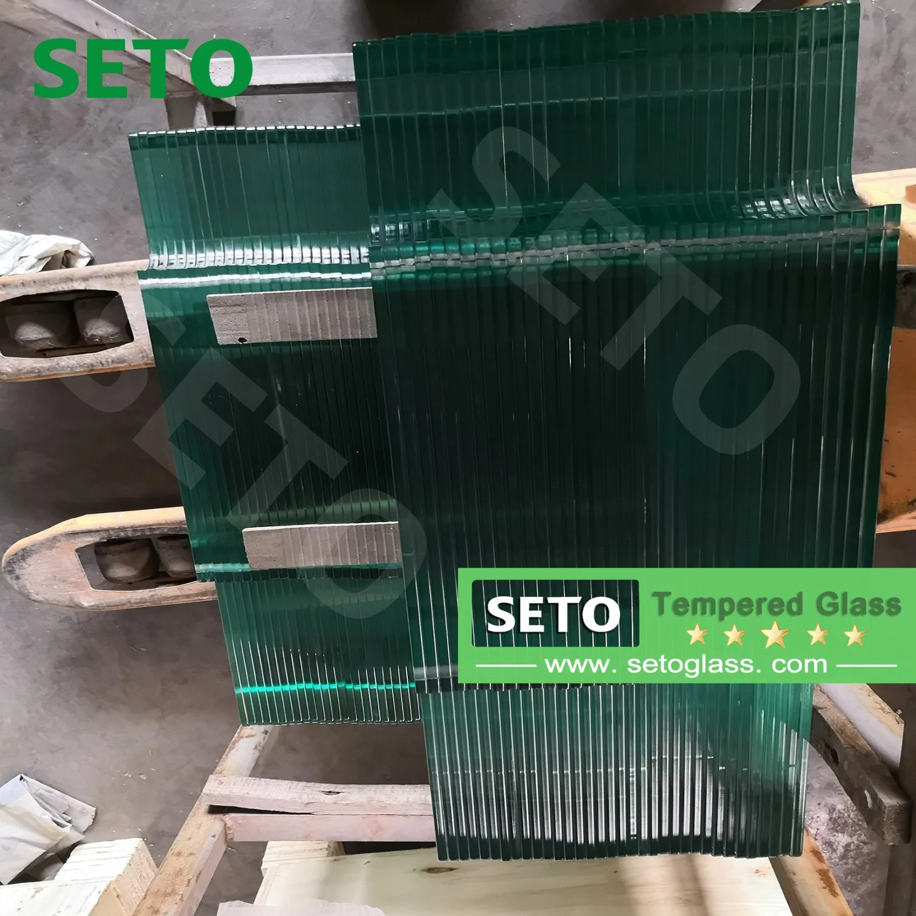 OEM New Tempered Glass Excavator Cabin Cab Door Glass