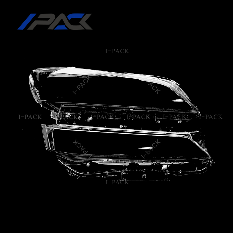 Car Headlight Cover Lens Glass for Toyota Vellfire 2015-2018 PC Lampshade Clear Shell
