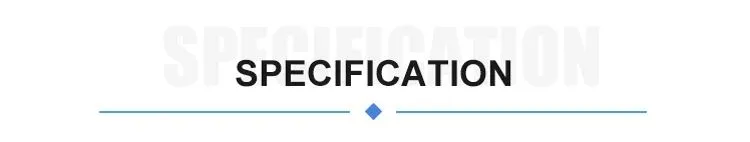 Specifications Banner