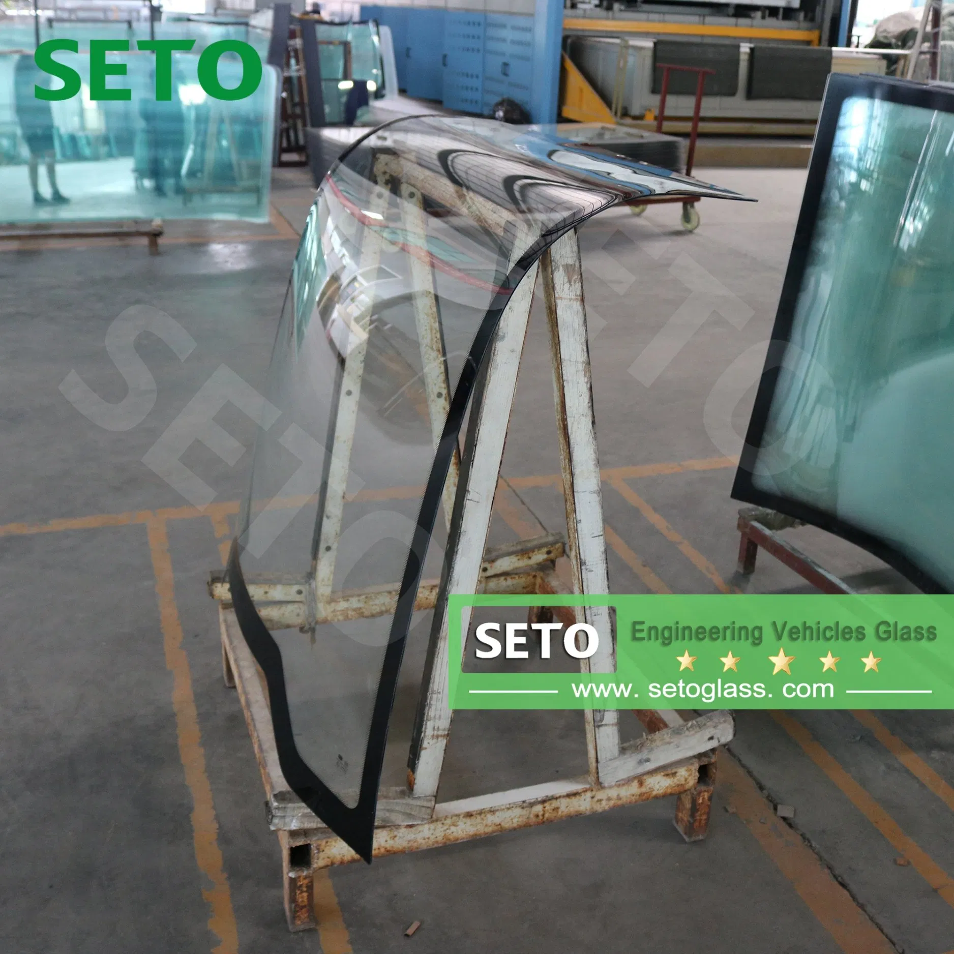 Car Engineering Vehicles Glass Front / Rear Windshield / Windscreen Left / Right Door / Fixed Glass