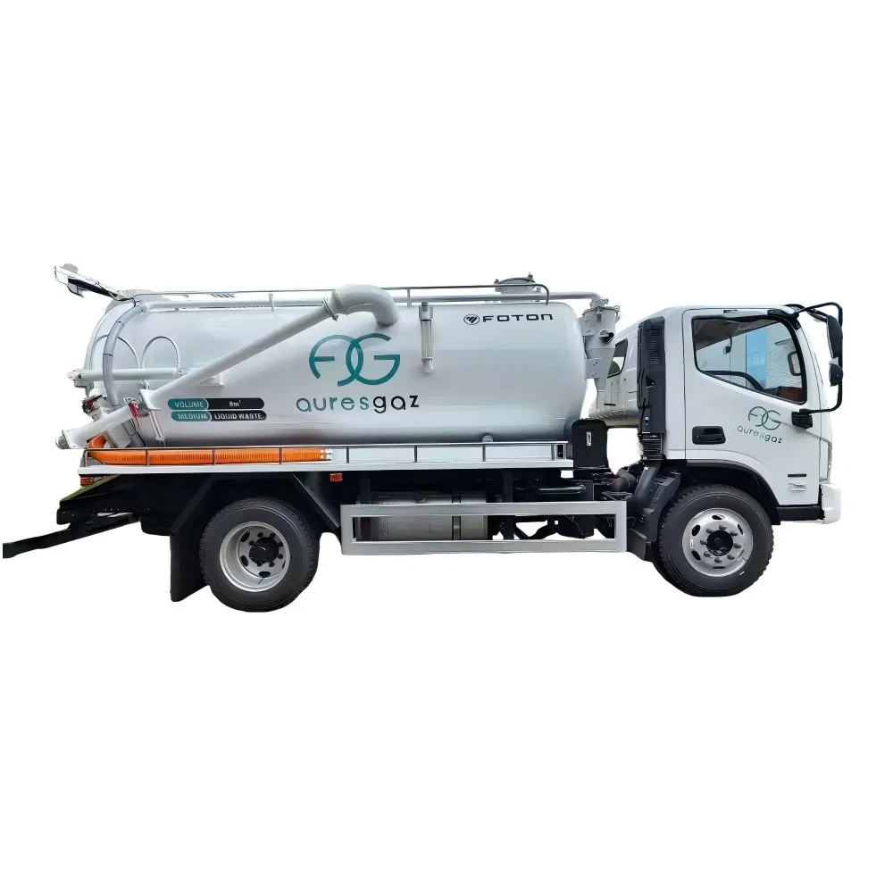 4X2 Neighborhood Sewage Suction Truck for Household Pipeline Cleaning