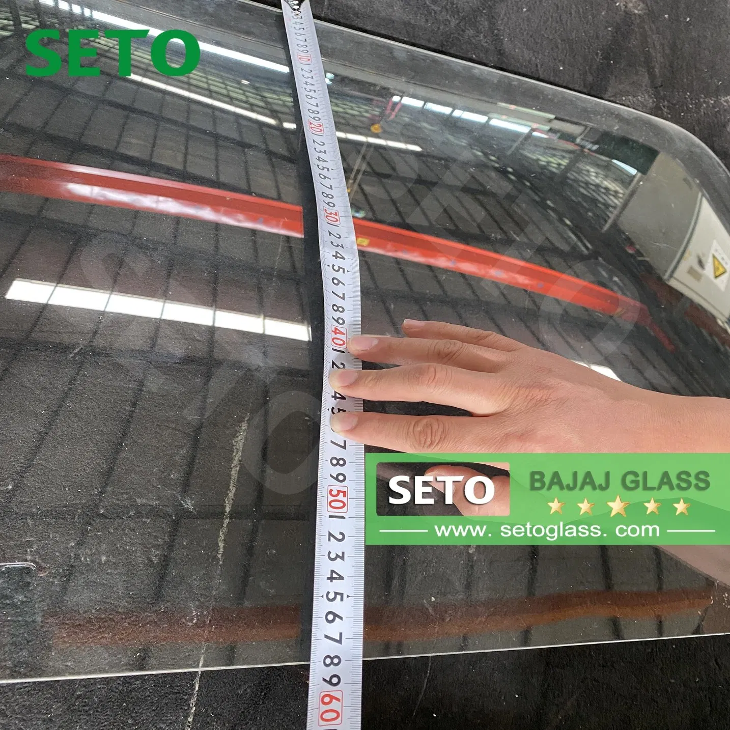 Tuk Tuk Bajaj Re205/225 Front Windscreen Windshield Glass Laminated Scratch Resistant
