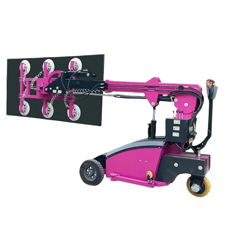 High-Vacuum Durable Glass Vacuum Suction Vehicle for Large Glass Transport