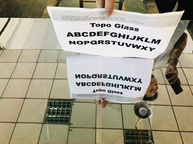 Low Iron Artistic Magic Mirror Glass (S-F7)